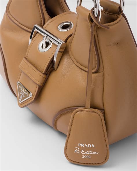 prada moon bag leather